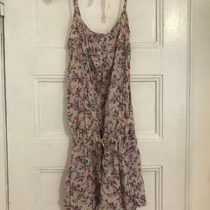 Loose Floral Romper
